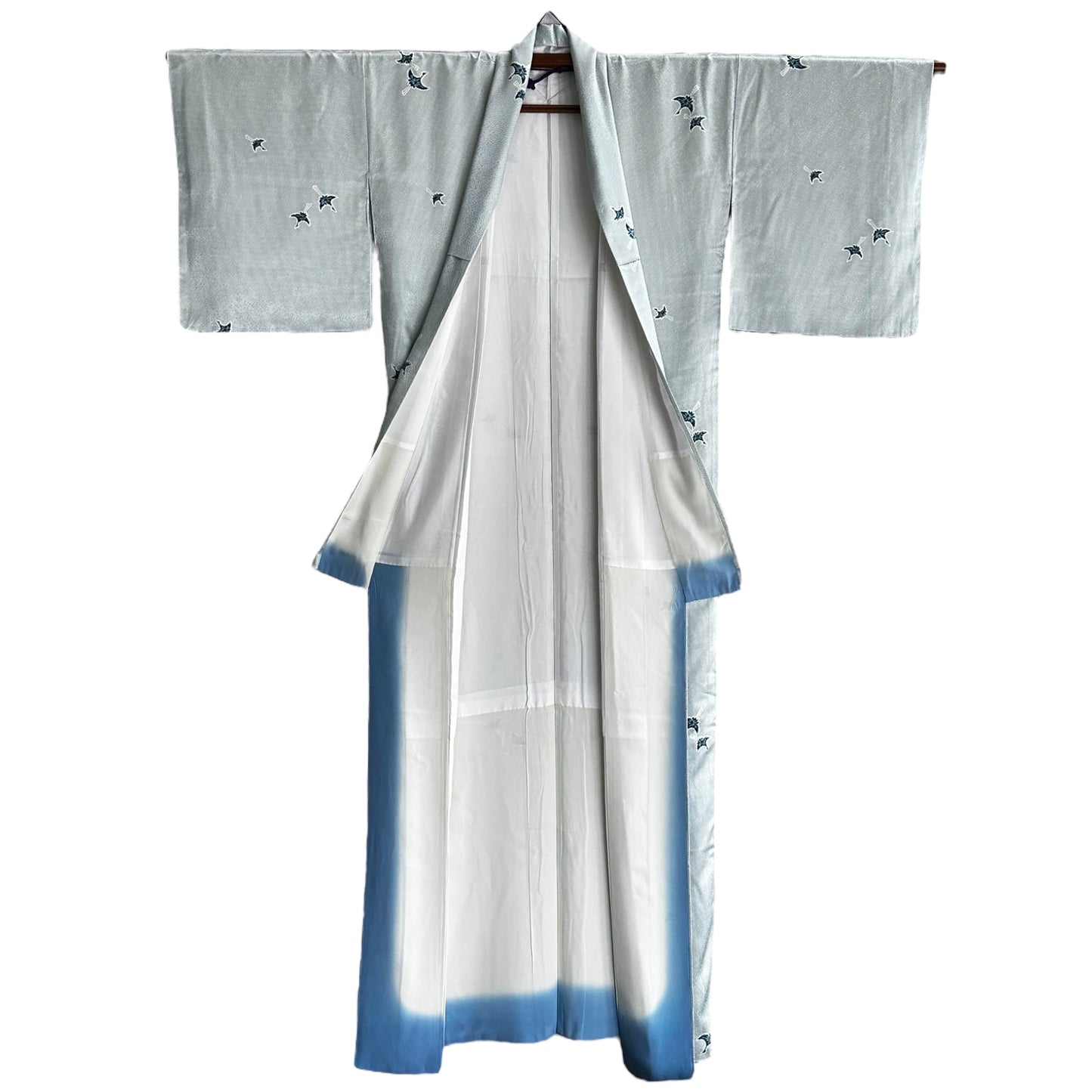 Elegant Flying Crane Kimono