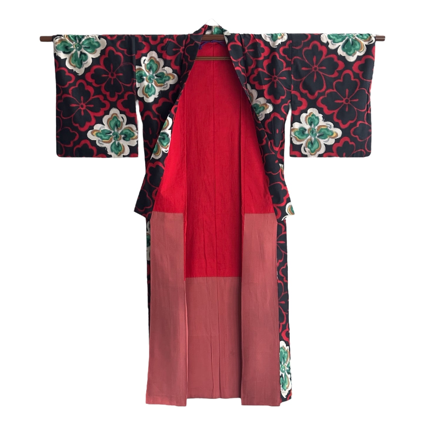 Antique Meisen Floral Kimono