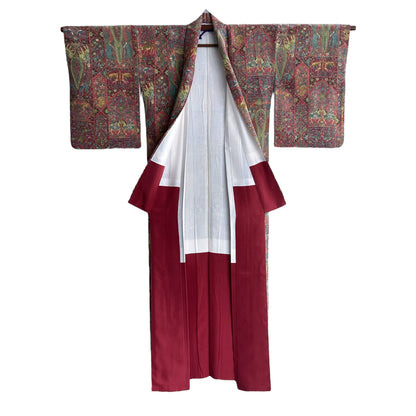 Exotic Elephant & Bird Kimono