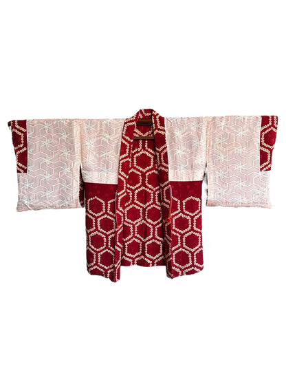 Shibori Kikko Red Haori