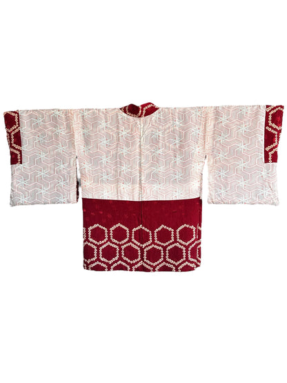 Shibori Kikko Red Haori