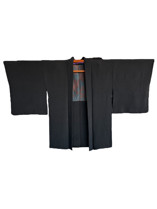 Mon Crest Black Haori