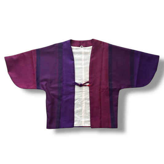 Deep Purple Kimono Coat