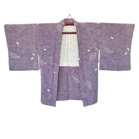 Laventelin väri Shibori Leaf Haori