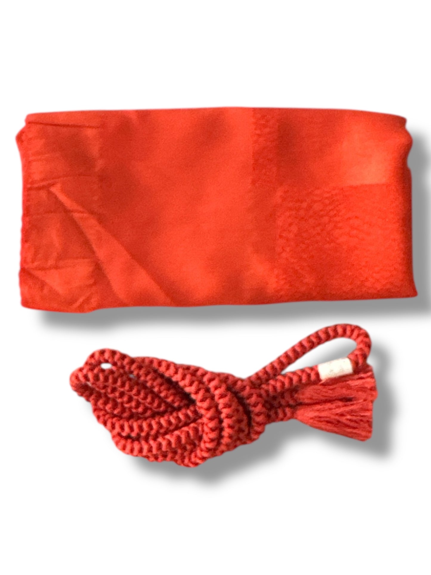 Brick Red Obiage-Obijime Set