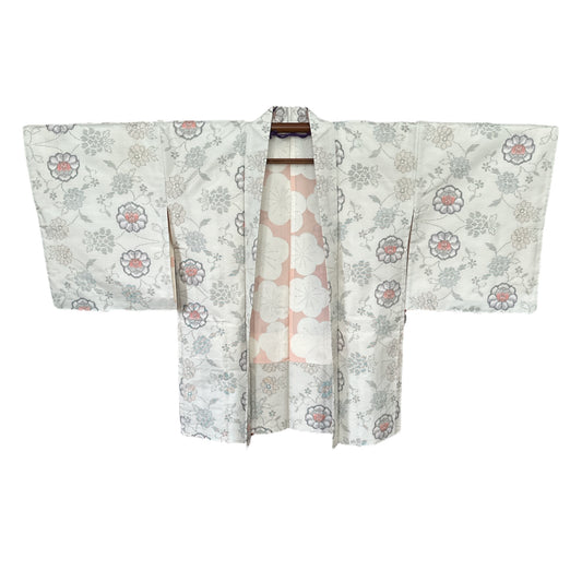 Oshima Tsumugi kukkahelmi Haori