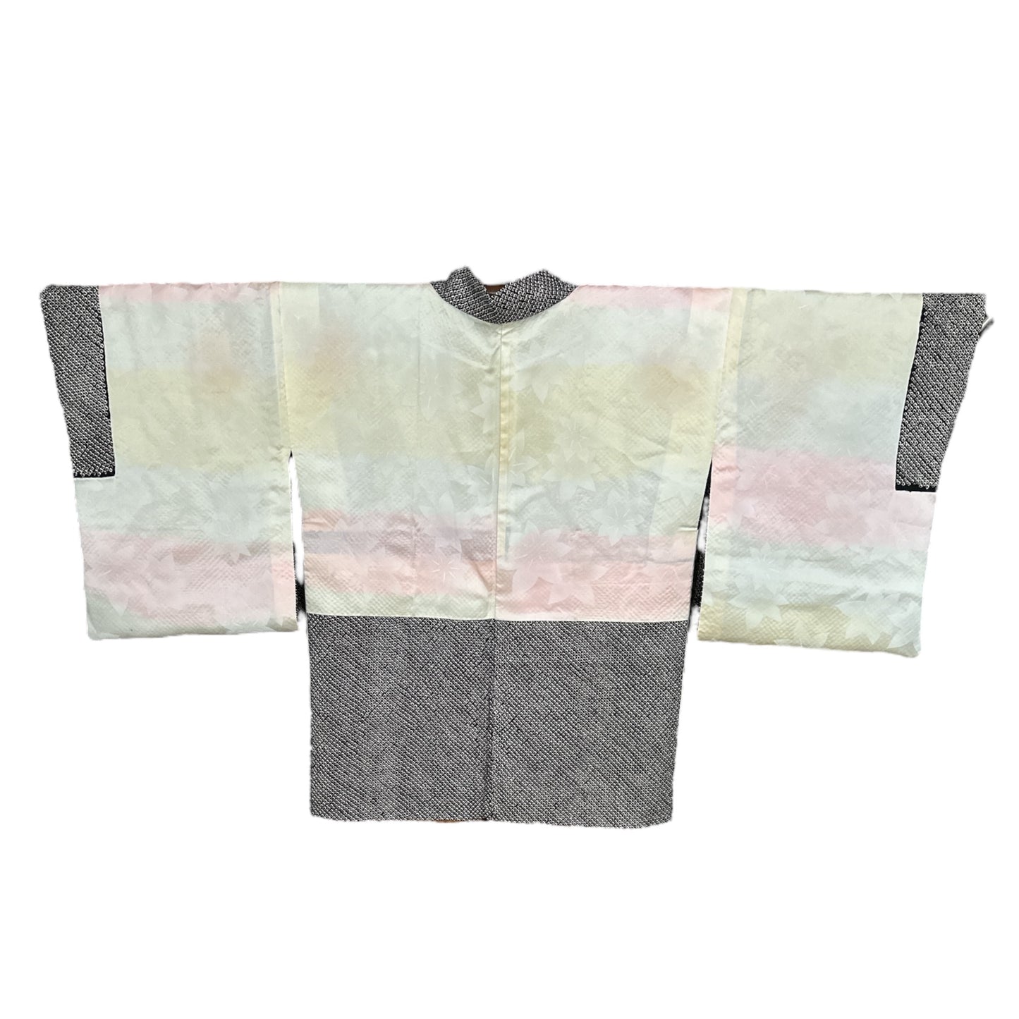 Red & Purple Floral Shibori Haori