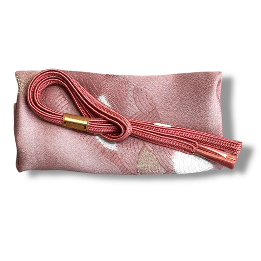 Seigaiha Rose -Obiage ja Obijime Set