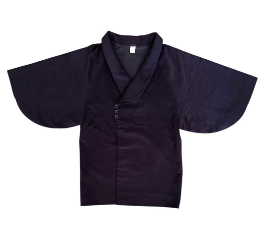Jachetă Kimono din Lână și Cașmir, Culoarea Prună